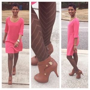 Coral Sheath Dress