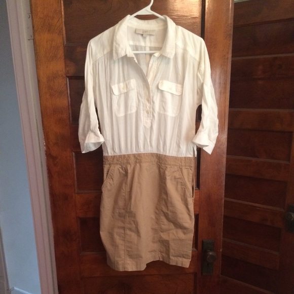 Loft size 4. Dress with pockets!