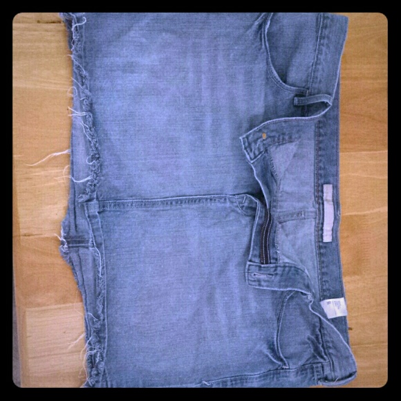Mini Jean Skirt