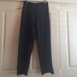 Black active pants