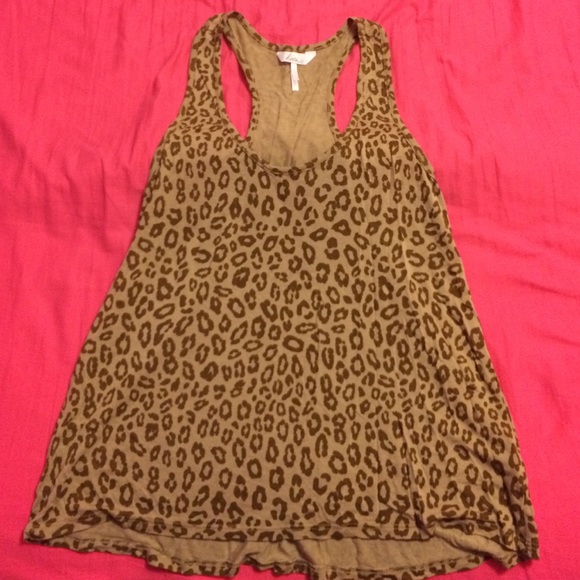 Leopard Print Tank Top