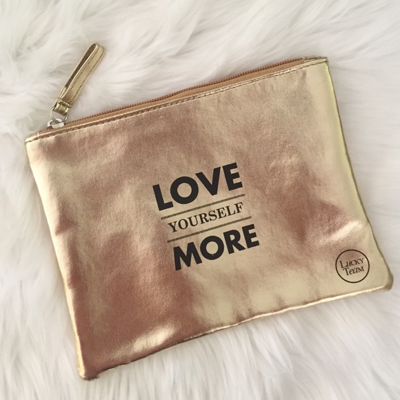 Clutches & Wallets - 1 day sale!! "Love Yourself More" Pouch