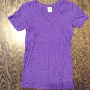 Victoria Secret PINK purple v-neck
