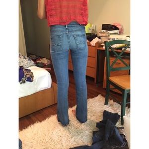 Designer 7 for all mankind jeans light.