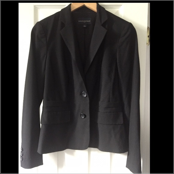 Banana Republic suit jacket in black size 4