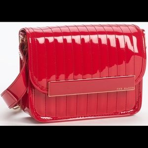 Ted Baker London Small Crossbody Bag in Red