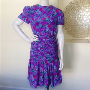 Vintage Floral Dress