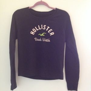 Hollister Navy Blue Sweater