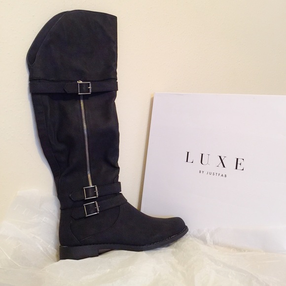 JustFab Boots - Black boots