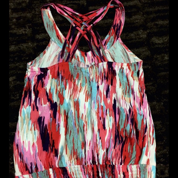 Gorgeous Multicolored strap top!! - Picture 2 of 4