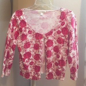 Flower cardigan