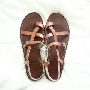 PRICE CUT! Brown Gladiator Sandals