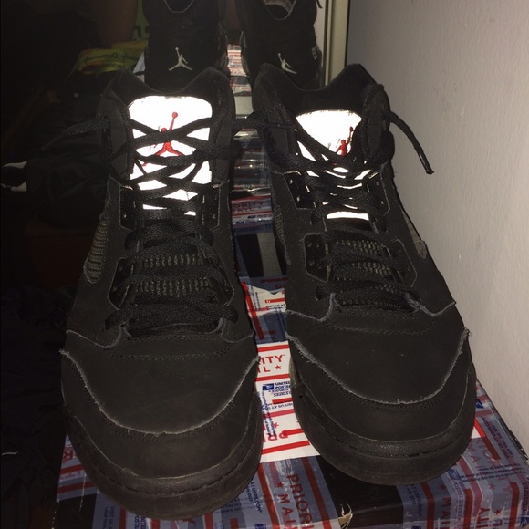 Air Jordan Retro metallic 5's