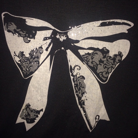 Lace Inset Crop Top - Picture 2 of 3