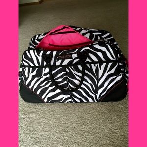 Jansport Zebra Rolling Duffel Bag