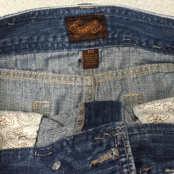 Aeropostale Denim Mini Skirt - Picture 3 of 3