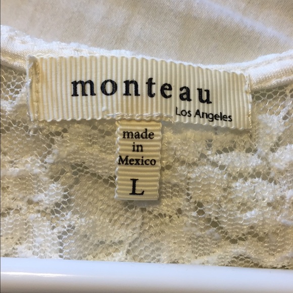 bohemian white lace tank - Picture 3 of 3