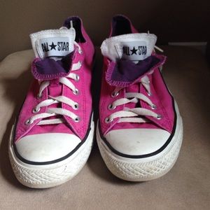 Pink and Purple All Star Converse
