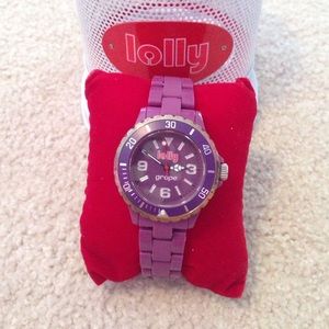 Lolly grape-scented watch