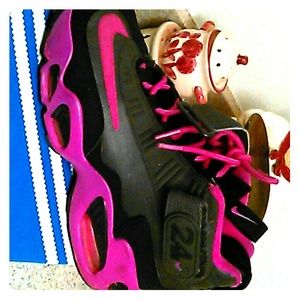 nike air griffey max pink and black