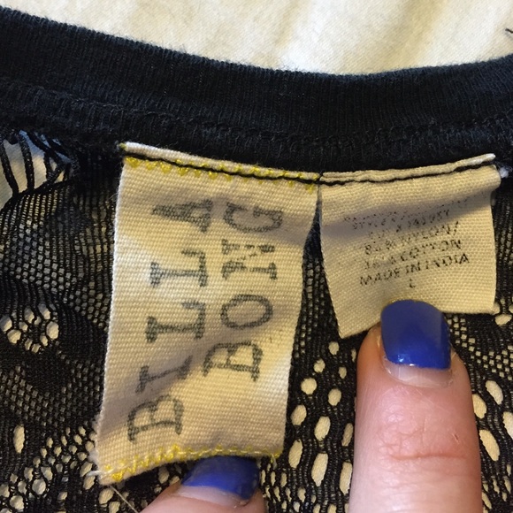 Black lace bohemian - Picture 2 of 2