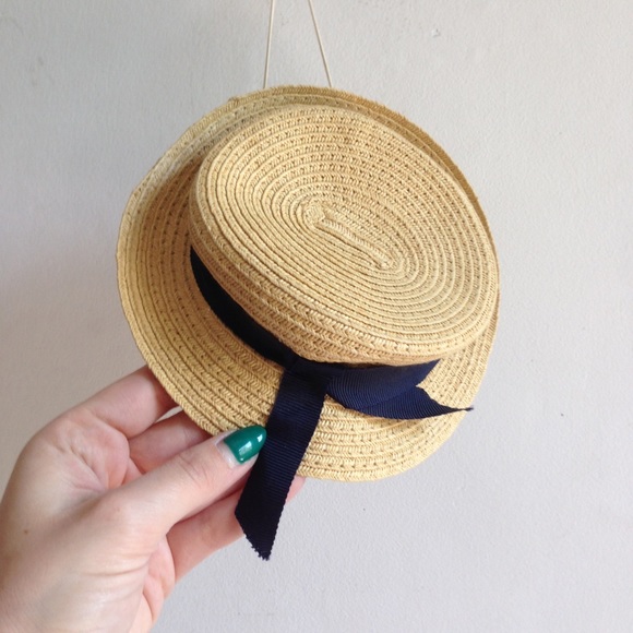 mini boater hat