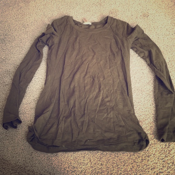Dark green long sleeve