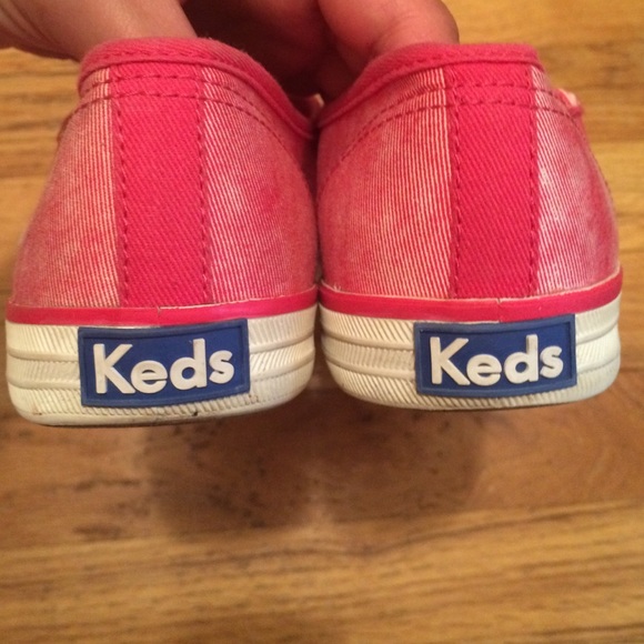 Keds in Distressed Pink - Picture 4 of 4