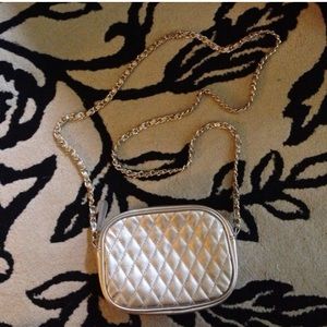 Gold Cross Body Purse