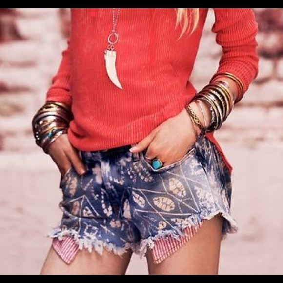 Free people shibori shorts for @bdecent! :)