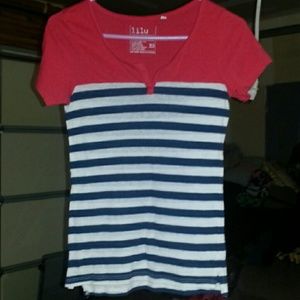 Short sleeve lilu top