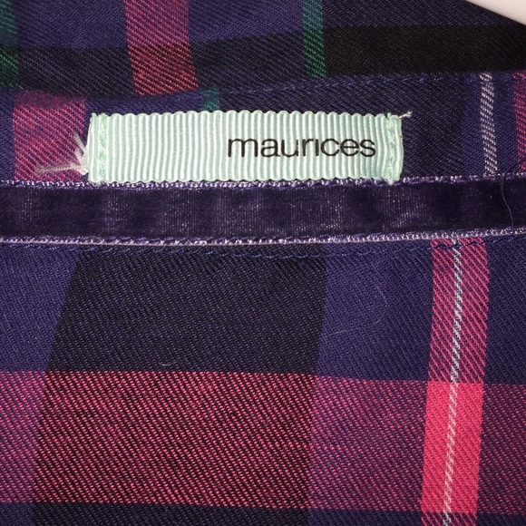 Plaid Button Up Shirt - Picture 2 of 4