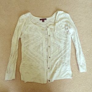 Crochet AE cardigan