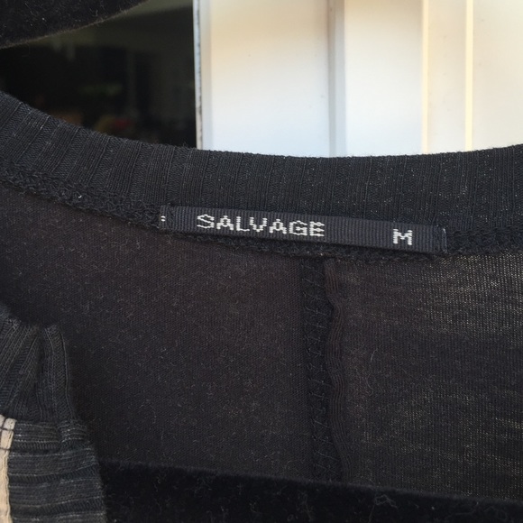 Salvage Light Gray Laced Motorcycle Dress/Tunic - Picture 4 of 4