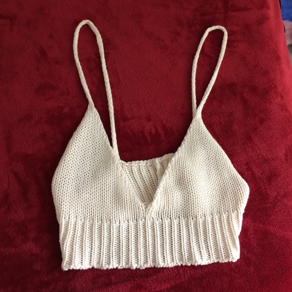 Brandy Melville Knitted Chelsea Top