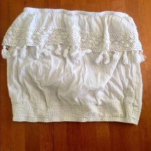 ☀️☀️ white Ripcurl tube top!