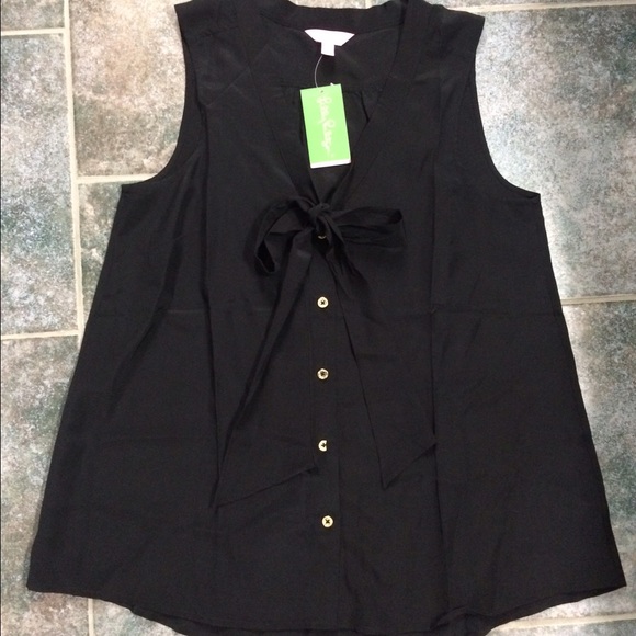 NWT Lilly Pulitzer Sz M Raleigh Sleeveless Top