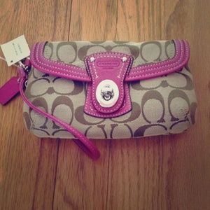 Coach wristlet