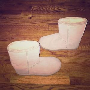 Emu light beige wool lined boots!