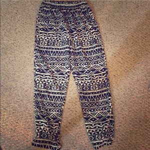 Patterned Pants