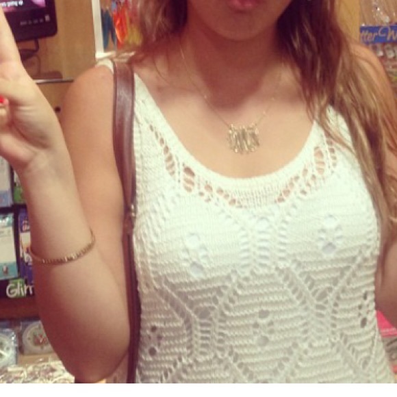 Crochet tank top