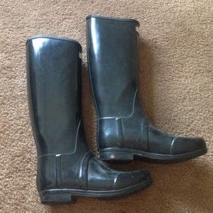 Barely worn Hunter Rainboots