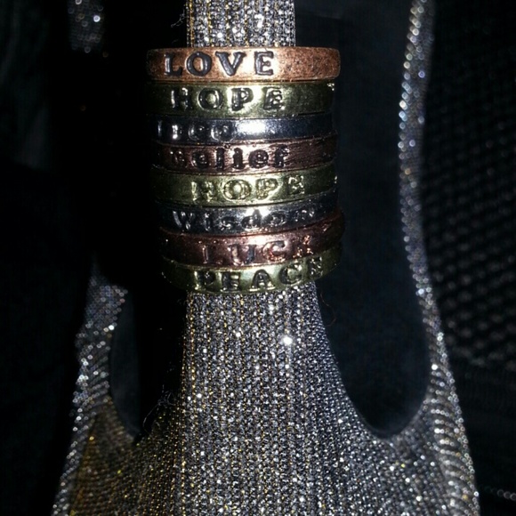 Vintage look inspirational rings SEE BELOW!!! - Picture 3 of 4