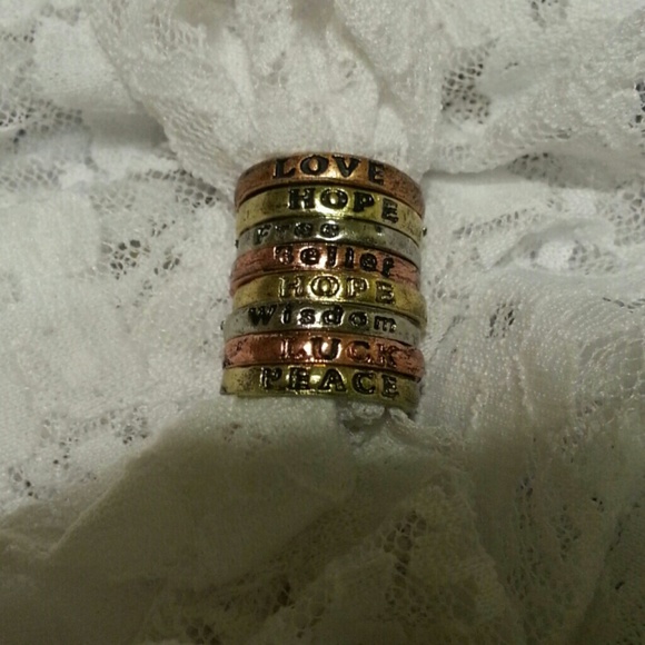 Vintage look inspirational rings SEE BELOW!!! - Picture 4 of 4