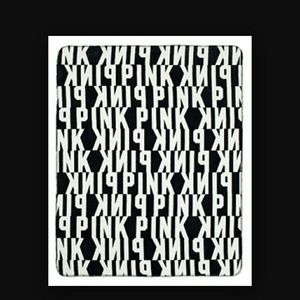 Pink blanket and Pink dog