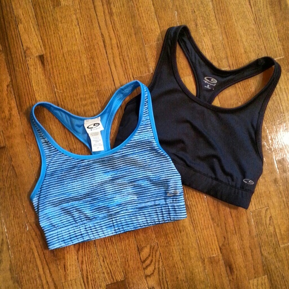 Bundle of 2 Champion sports bras, size small.