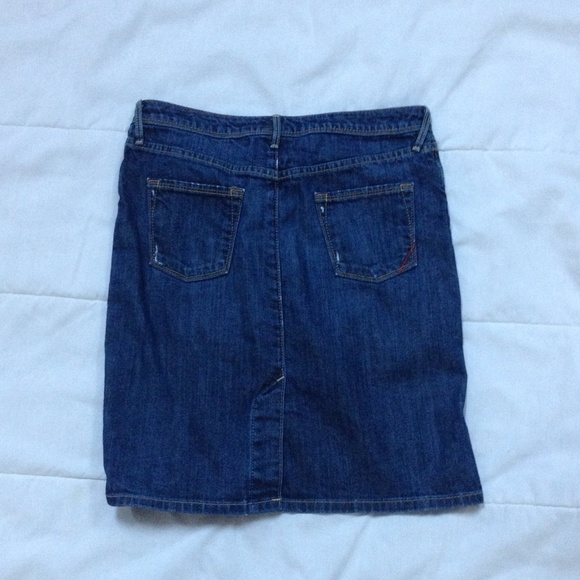 Denim banana republic skirt