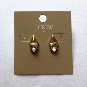 J. Crew Triangle Earrings