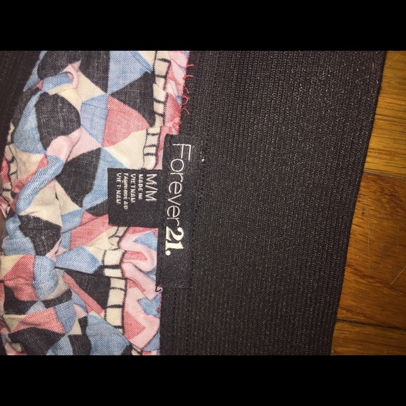 BANDED TRIBAL FOREVER 21 MINI SKIRT - Picture 4 of 5