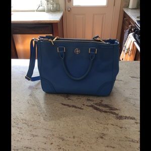 Tory Burch Robinson Spectator double zip bag